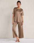 HAVEN Washable Silk Sleep Top 92% Silk 8% Spandex