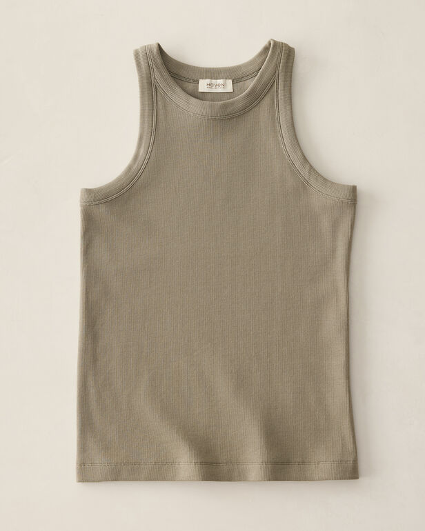 HAVEN Organic Cotton Racerback Tank 92% Organically Grown Cotton 8% Spandex