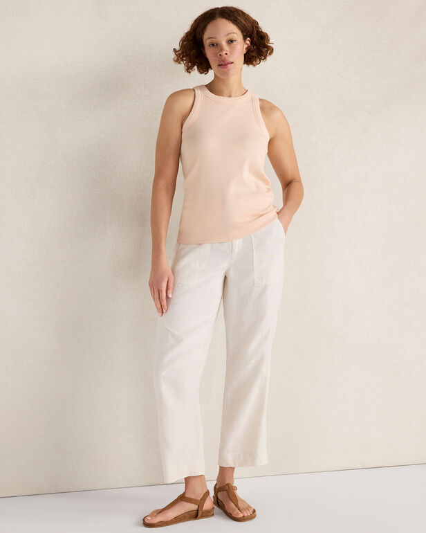HAVEN Organic Cotton Racerback Tank 92% Organically Grown Cotton 8% Spandex
