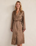 HAVEN Washable Silk Robe 92% Silk 8% Spandex