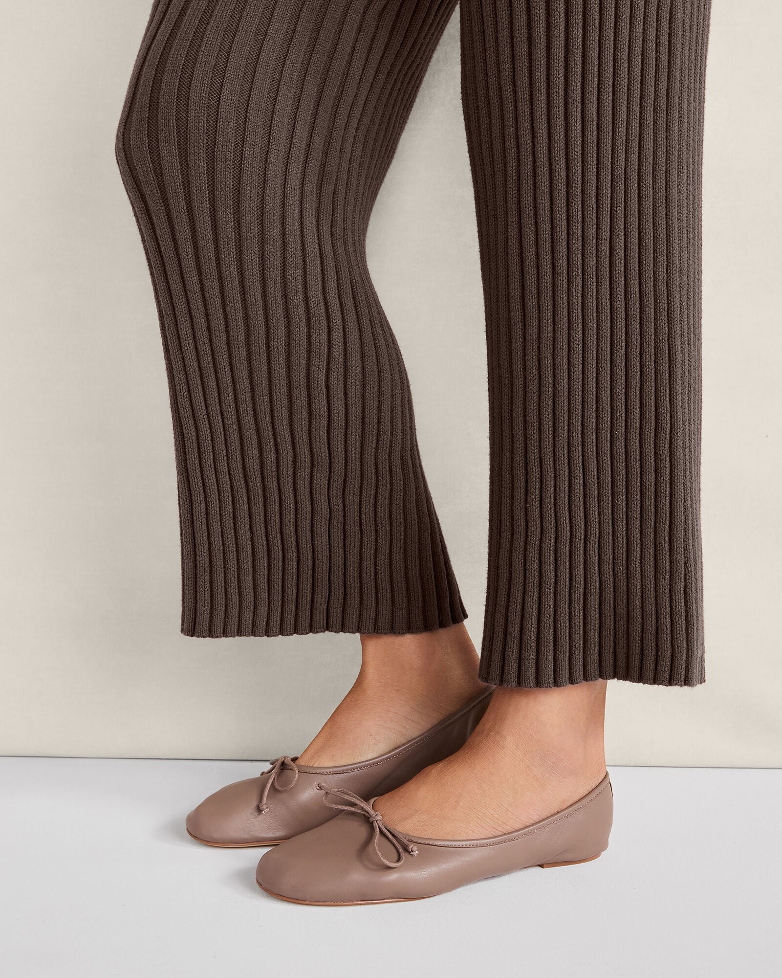 HAVEN Soft Leather Ballet Flats Full-Grain Leather