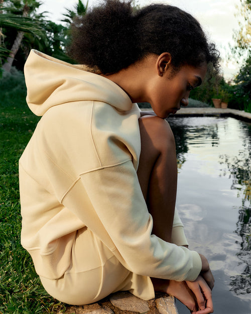 HAVEN Cloud Fleece Hoodie 66% Organically Grown Cotton 34% Polyester