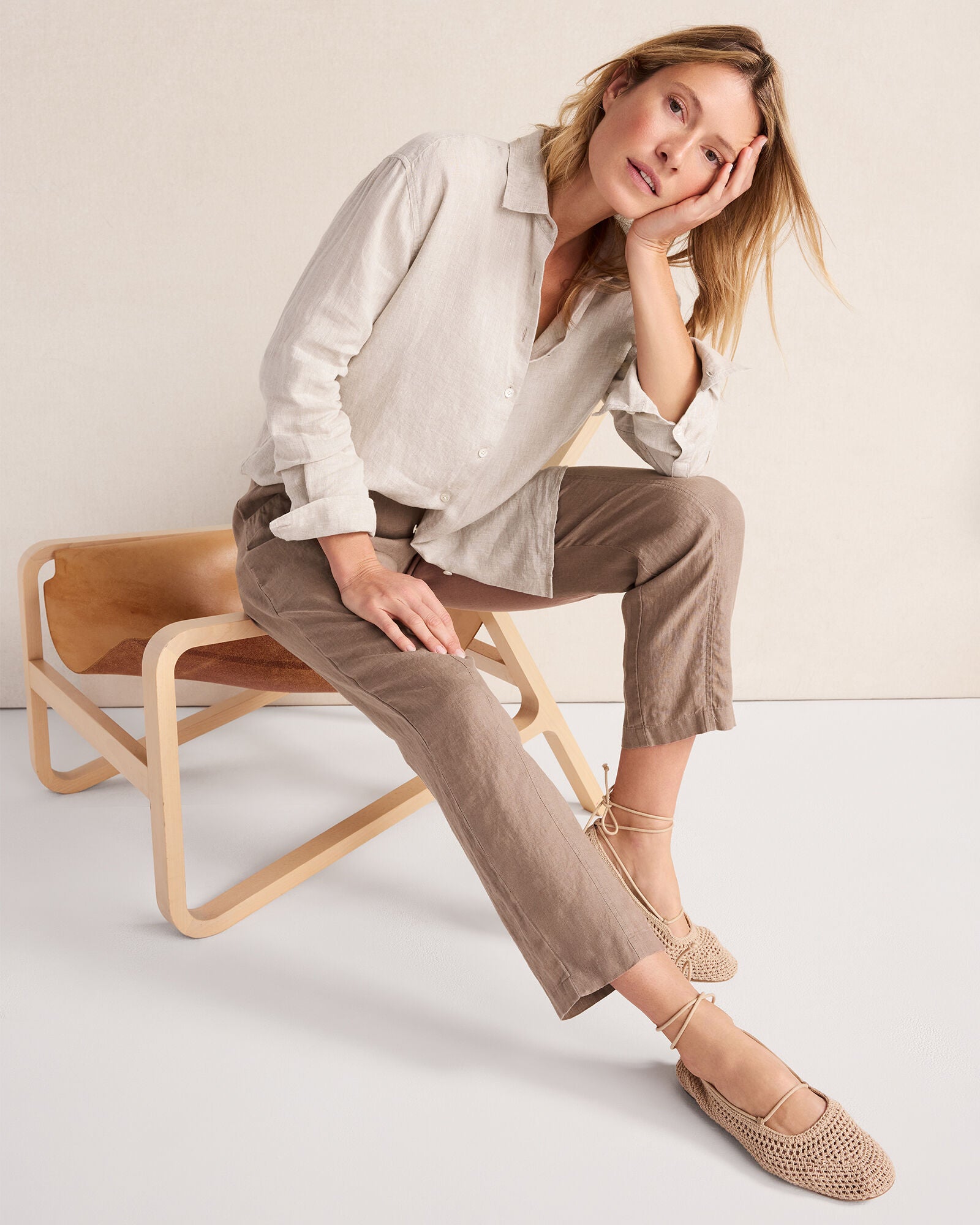 HAVEN Linen The Daily Shirt 100% Linen