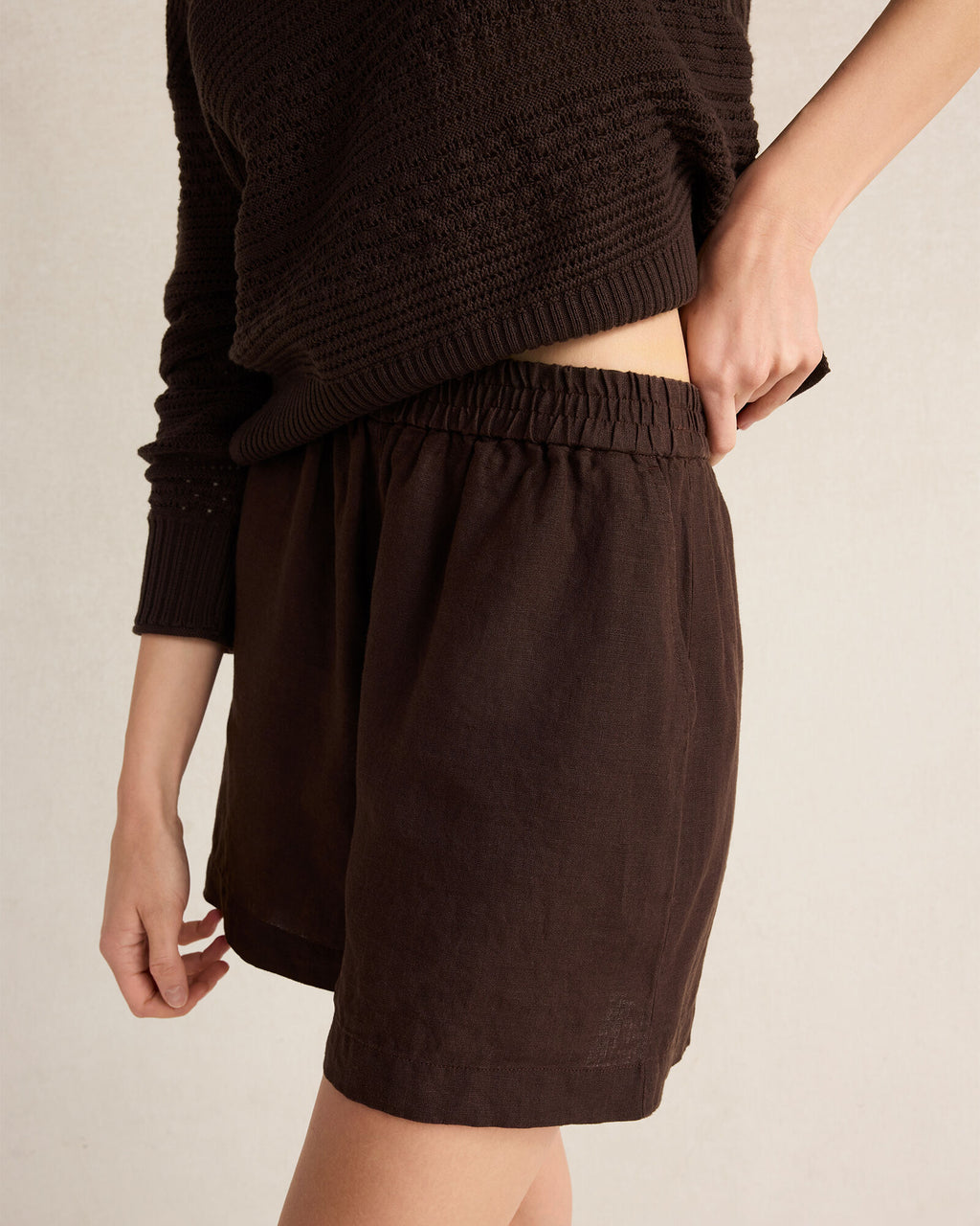 HAVEN Linen Shorts 100% Linen