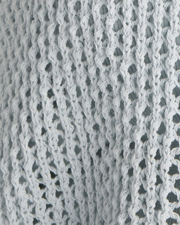 HAVEN Cotton Blend Open Stitch Cardigan 86% Cotton 14% Nylon