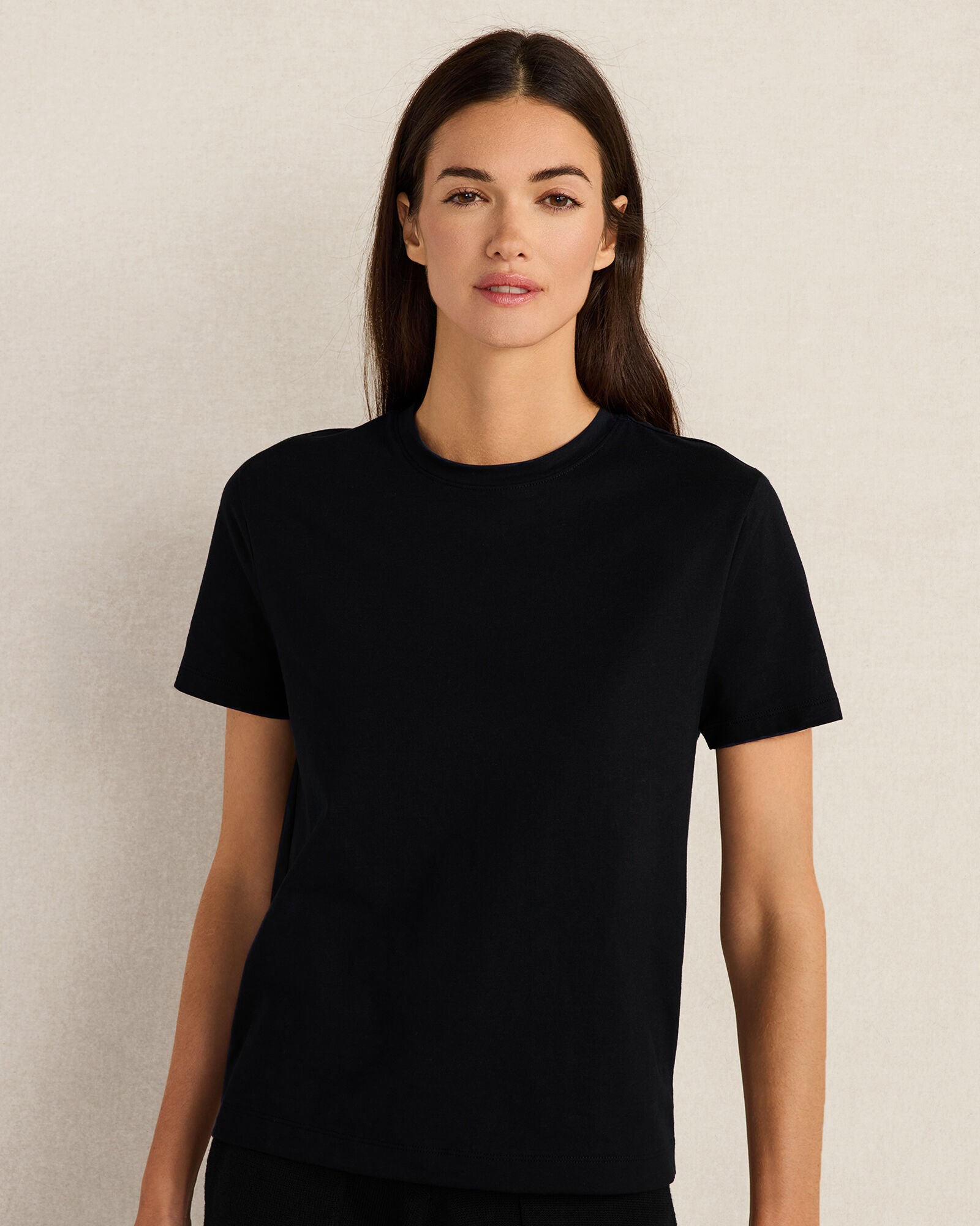 HAVEN Pima Cotton Short Sleeve Tee 100% Pima Cotton
