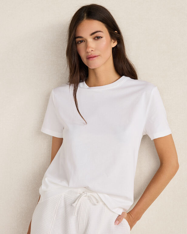 HAVEN Pima Cotton Short Sleeve Tee 100% Pima Cotton