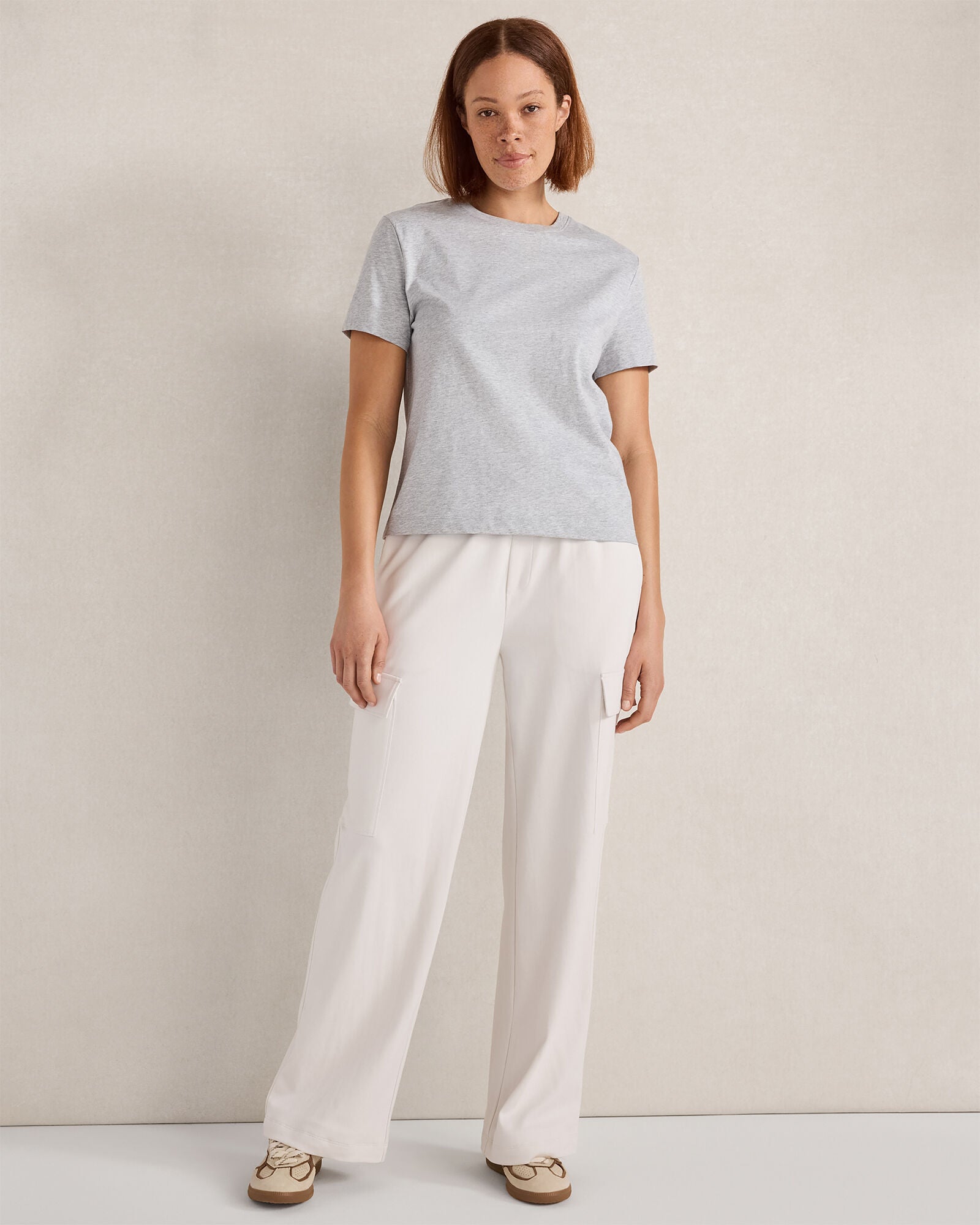 HAVEN Pima Cotton Short Sleeve Tee 100% Pima Cotton