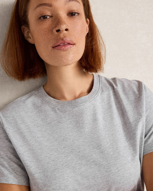 HAVEN Pima Cotton Short Sleeve Tee 100% Pima Cotton