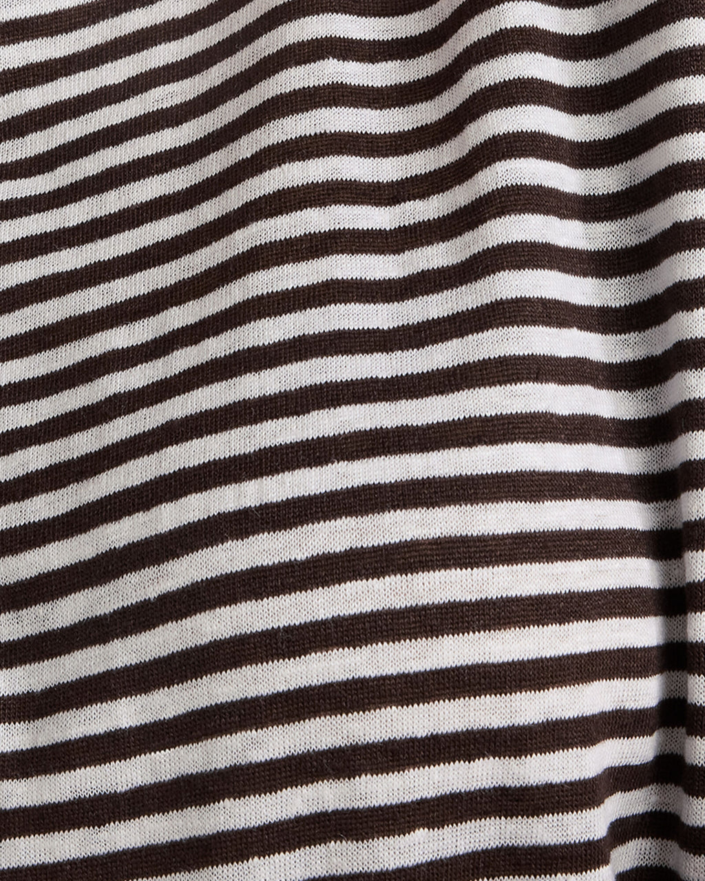 HAVEN Linen Striped Short Sleeve Tee 100% Linen