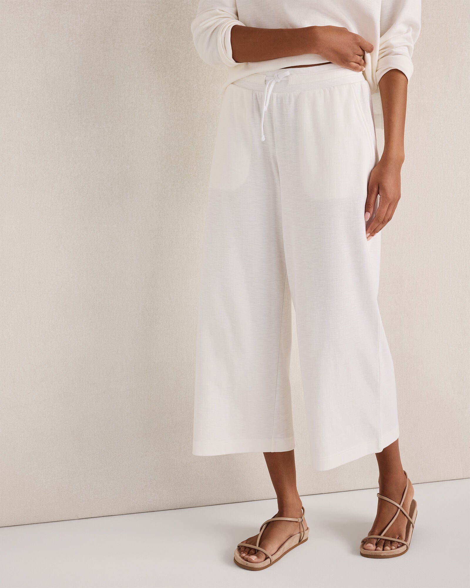HAVEN Organic Cotton Slub Interlock Pants 50% Organically Grown Cotton 50% Cotton