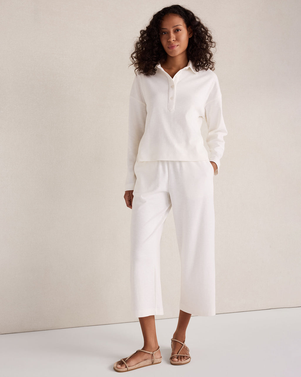 HAVEN Organic Cotton Slub Interlock Pants 50% Organically Grown Cotton 50% Cotton
