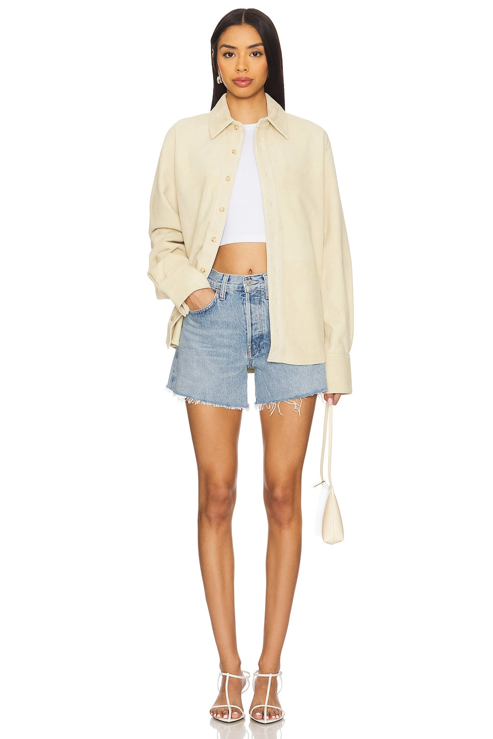AGOLDE Parker Long Short 100% Regenerative Cotton