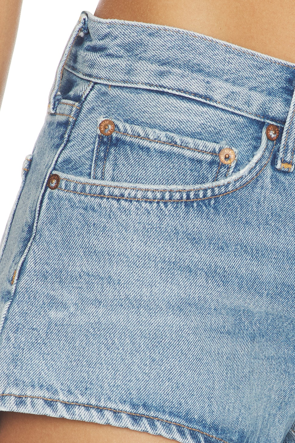 AGOLDE Low Rise Parker Shorts 100% Regenerative Cotton