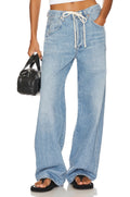 Citizens of Humanity Brynn Drawstring Trouser Jeans Blue Lace