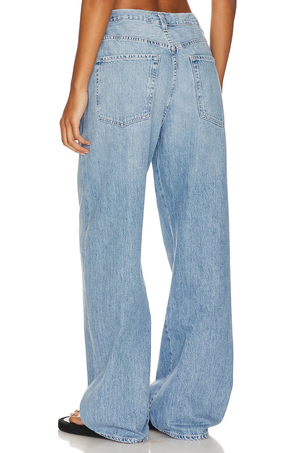 Citizens of Humanity Brynn Drawstring Trouser Jeans Blue Lace