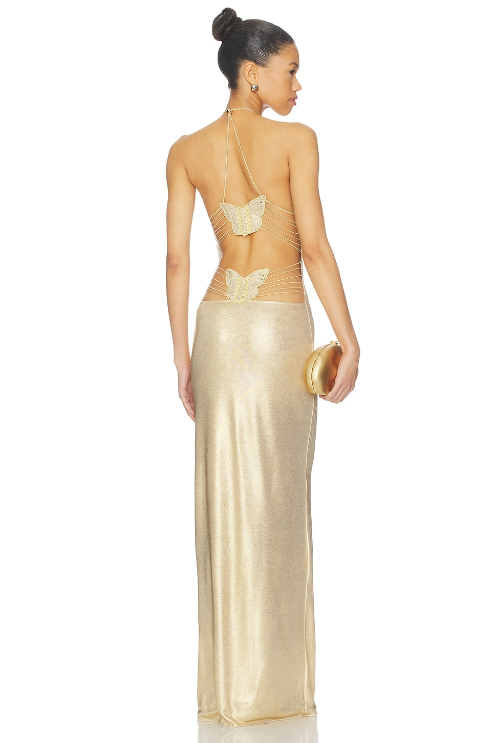 I.AM.GIA Ellery Maxi Dress 95% Polyester 5% Elastane