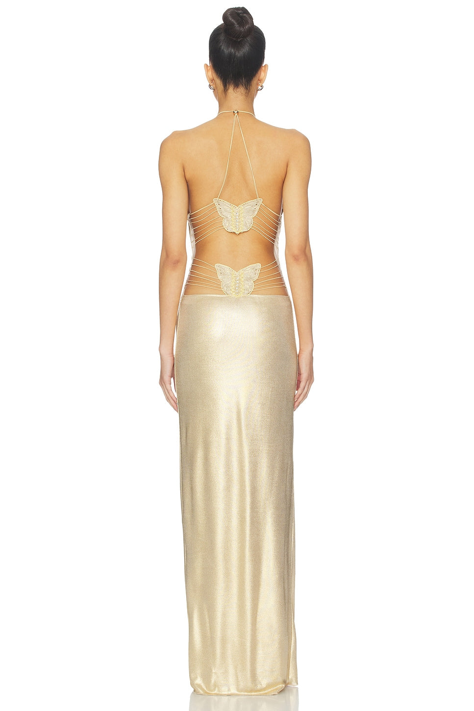 I.AM.GIA Ellery Maxi Dress 95% Polyester 5% Elastane